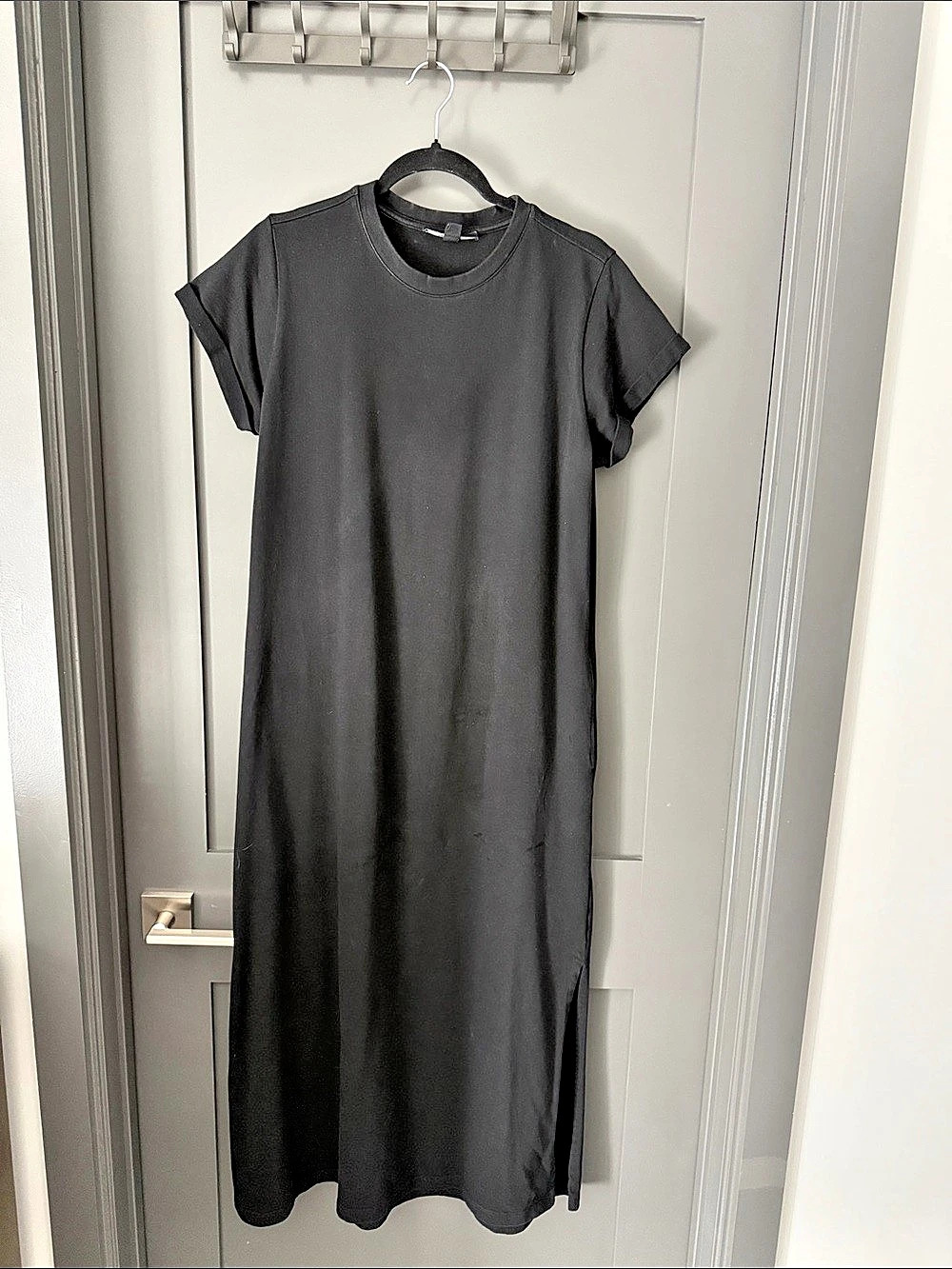All Saints Black Maxi Dress Size Medium Like New